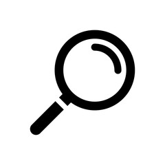 Search icon. One of set web icon