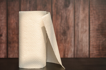 paper roll for kitchen in a sunny morning