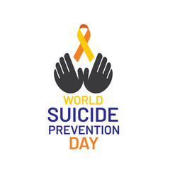 Fototapeta premium world suicide prevention day poster design
