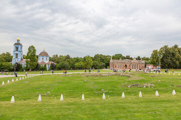 Part of the architectural ensemble of the historical museum-estate Tsaritsyno. Fine example of the...