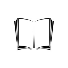 open book icon. One of set web icon