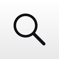 Search icon vector . Magnify sign