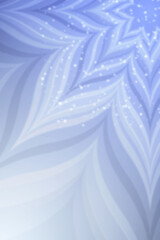 Abstract bright flower with blur effect for your design. Illustration with flower. Blur.