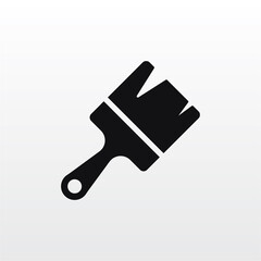 Paint Brush icon vector . Paint sign