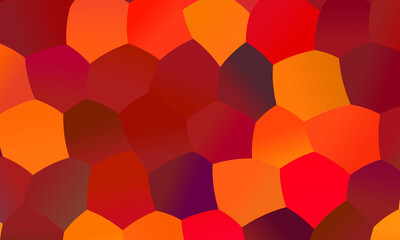Red and orange polygonal abstract background. Great illustration for your needs.