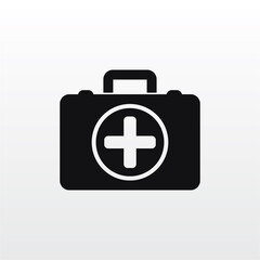 First aid icon  vector . Medical sign