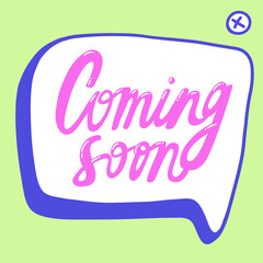 Coming soon. Icon backdrop Sale website banner. Business card Vector collection. Discount offer sign. Sticker Price tag.