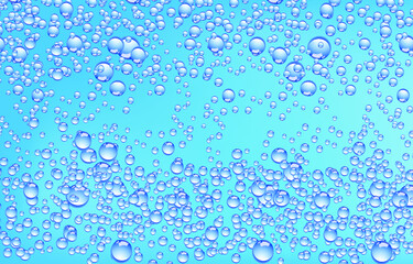 Bubbles in water