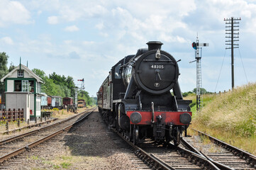 Stanier 8F at Quorn, Leicestershire