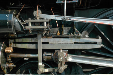 Steam Locomotive Piston and Valve Gear
