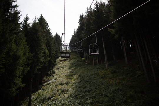 Sesselbahn, Gondel, Berge, Allg&auml;u
