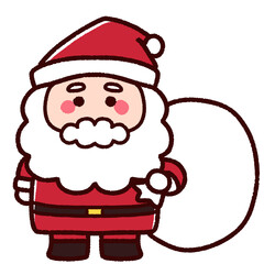 かわいいサンタクロース