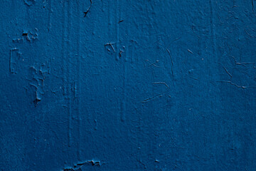 Rusty metal texture background. Classic blue grunge texture of old metal.  