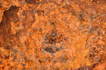 Background of rusty steel