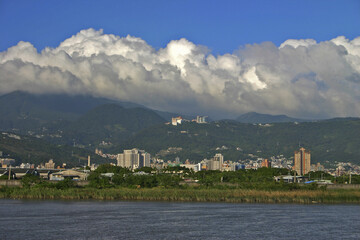 Taiwan Keelung River scenery