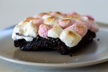Rocky Road Brownie with Marshmallow