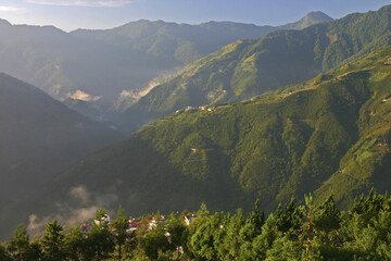 Obraz premium Beiheng Upper Baling Mountains Taiwan