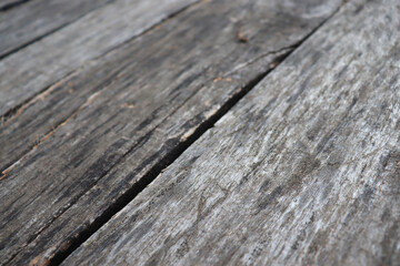Obraz premium Beautiful old gray wooden texture. Abstract vintage boards surface