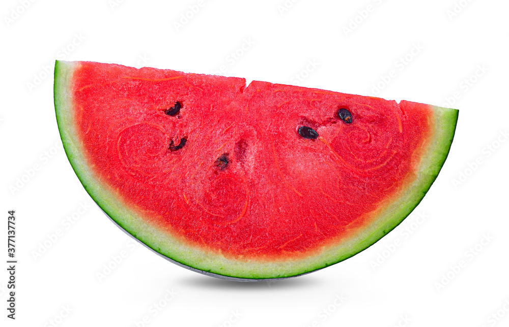 Canvas Prints watermelon isolated on white background