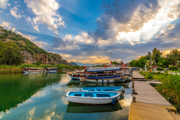 Obraz premium Beautiful Daltan Canal view inTurkey 
