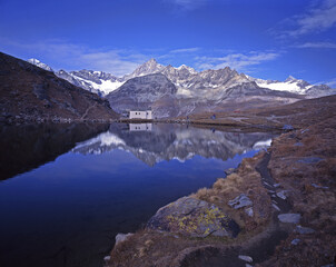 Obraz premium Switzerland Schwarz lake