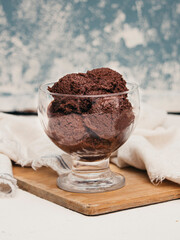 sorvete chocolate