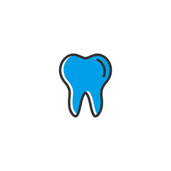 Dentistry icon, Dental icon vector