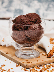 sorvete chocolate