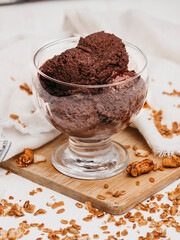 sorvete chocolate