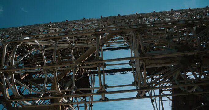 Soviet abandoned missile defense radar