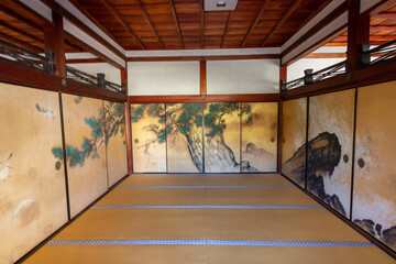 Ninna-ji temple in Kyoto (Japan)