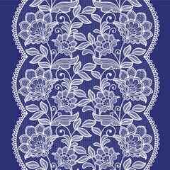 seamless  lace  floral   background. Vintage Lace Doily