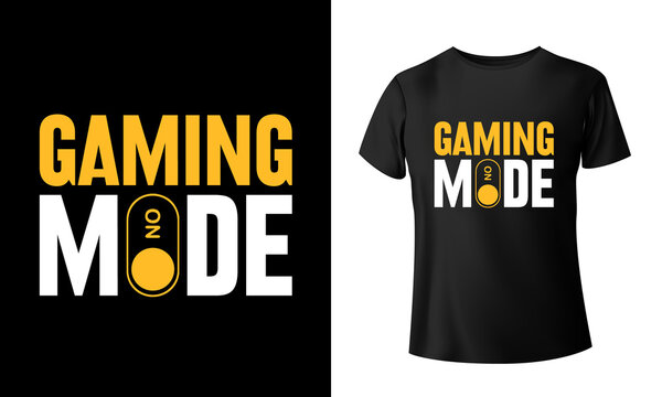 Exclusive Gaming T shirt Design.
