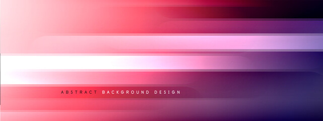Fototapeta premium Motion concept neon shiny lines on liquid color gradients abstract backgrounds. Dynamic shadows and lights templates for text