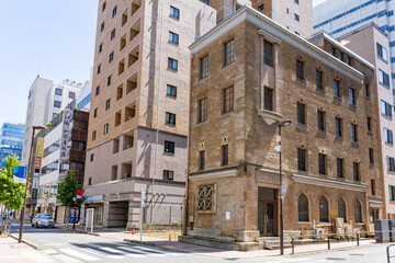 レンガ造りの建物