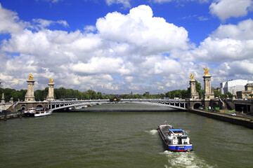 France Paris Seine scenery