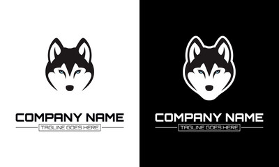 Ilustration vector graphic of  Simple Wolf Head Geometric Style © TUOO