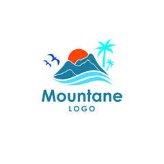 this is a creative mountain logo