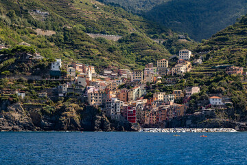 Riomaggiore, one of the 5 lands in Liguria