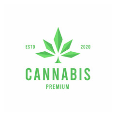 Cannabis Symbol icon vector logo design