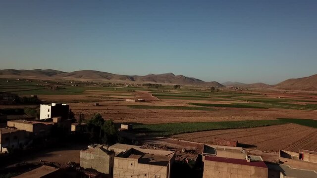 view of the village , Midelt Morocco 