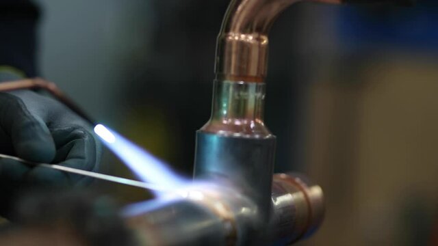 construction site welding