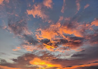 fire in the sky