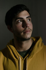 young man concept fashion, social media advertising, mental state campaign health fashion fashion, man campaign