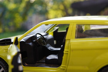 woman driving a car