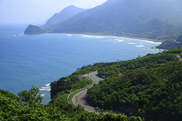 Taiwan Hualien Fengbin Baqi coast