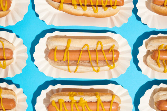 Hot Dogs with Mustard