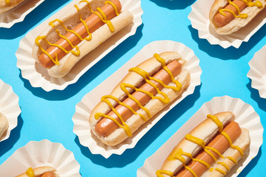 Hot Dogs with Mustard