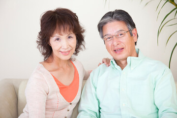 シニア夫婦ポートレート