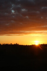 В море заката